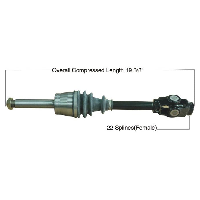 TYTANEUM OE REPLACEMENT CV AXLE POLARIS FRONT LEFT / RIGHT