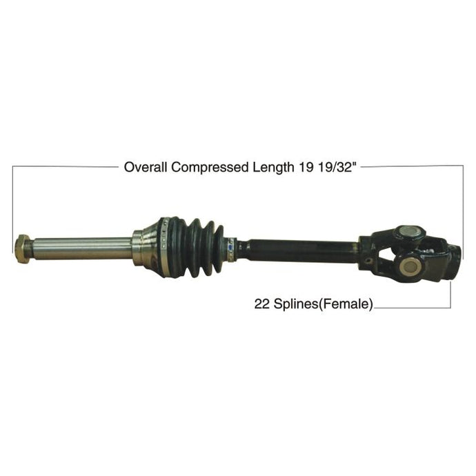 TYTANEUM OE REPLACEMENT CV AXLE POLARIS FRONT LEFT / RIGHT