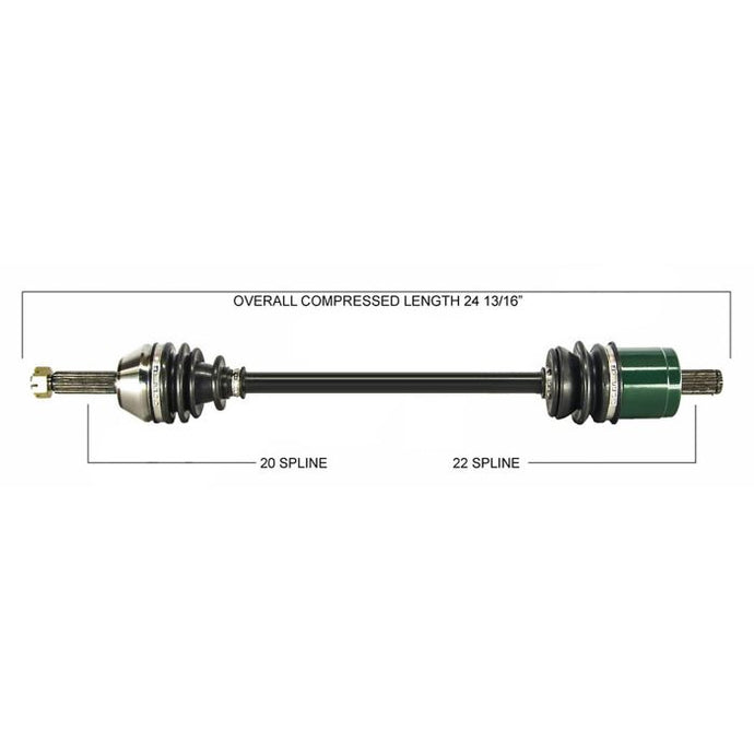 TYTANEUM OE REPLACEMENT CV AXLE POLARIS FRONT LEFT / RIGHT