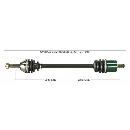 TYTANEUM OE REPLACEMENT CV AXLE POLARIS FRONT LEFT / RIGHT