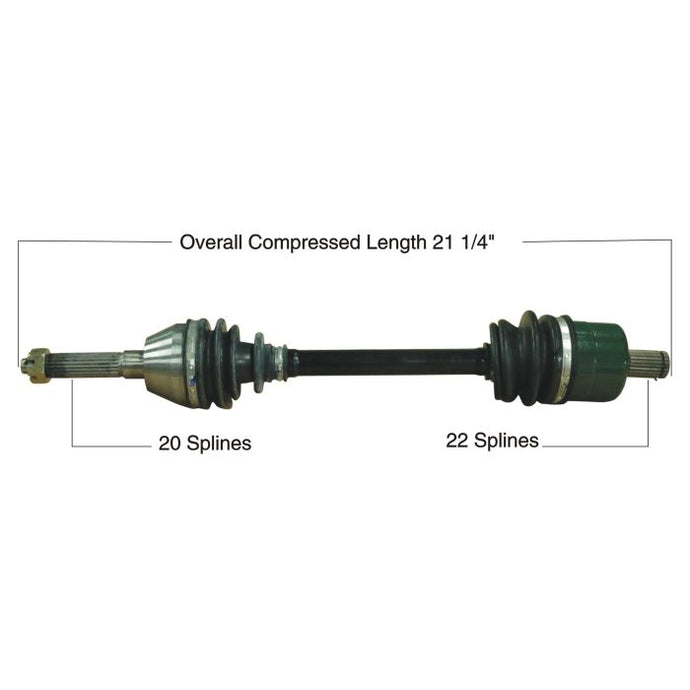 TYTANEUM OE REPLACEMENT CV AXLE POLARIS FRONT LEFT / RIGHT