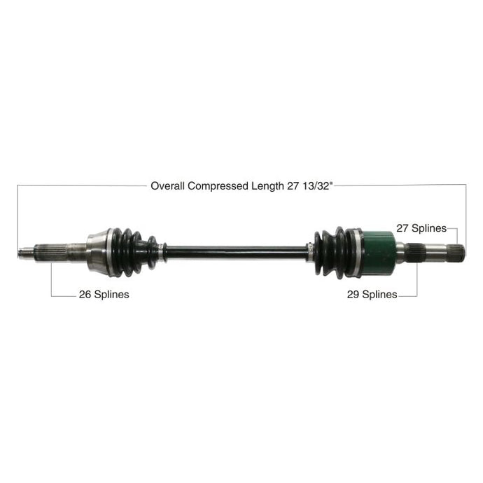 TYTANEUM OE REPLACEMENT CV AXLE POLARIS REAR LEFT