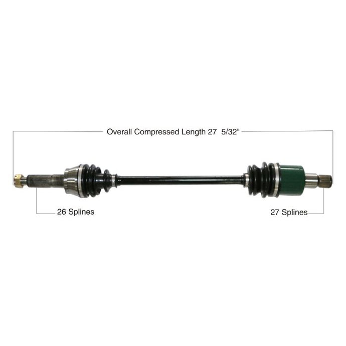 TYTANEUM OE REPLACEMENT CV AXLE POLARIS REAR LEFT / RIGHT