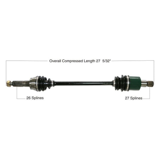 TYTANEUM OE REPLACEMENT CV AXLE POLARIS REAR LEFT / RIGHT