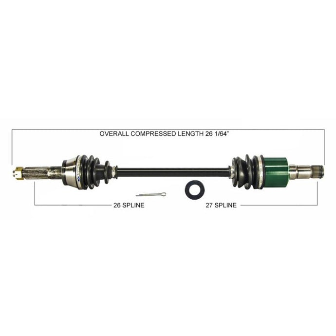 TYTANEUM OE REPLACEMENT CV AXLE POLARIS REAR RIGHT
