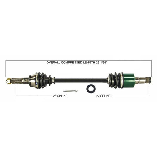 TYTANEUM OE REPLACEMENT CV AXLE POLARIS REAR RIGHT