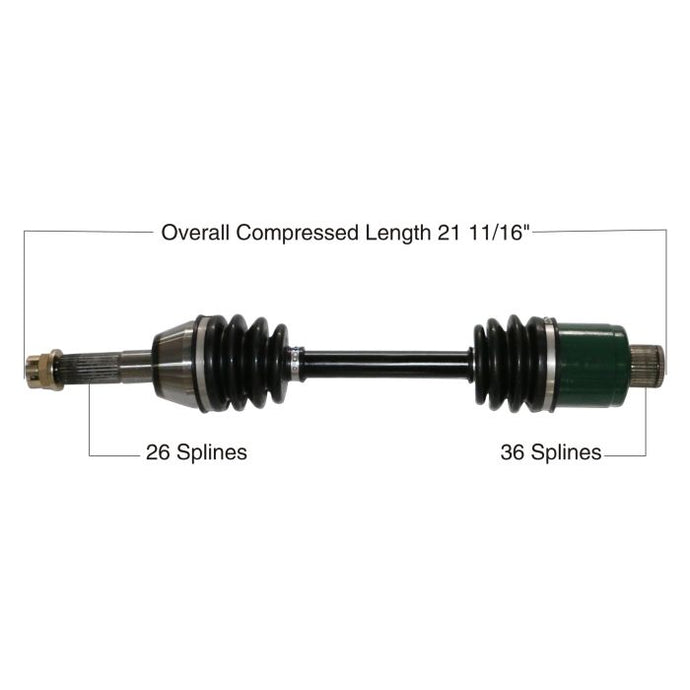 TYTANEUM OE REPLACEMENT CV AXLE POLARIS REAR LEFT / RIGHT