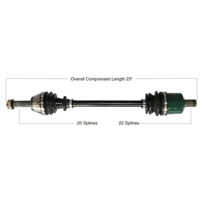 TYTANEUM OE REPLACEMENT CV AXLE POLARIS FRONT LEFT / RIGHT