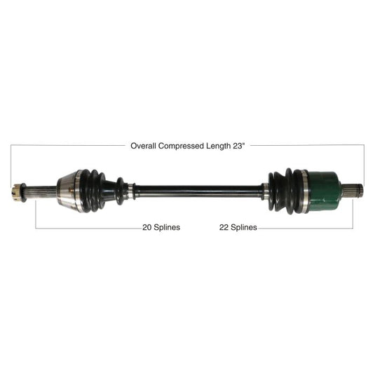 TYTANEUM OE REPLACEMENT CV AXLE POLARIS FRONT LEFT / RIGHT