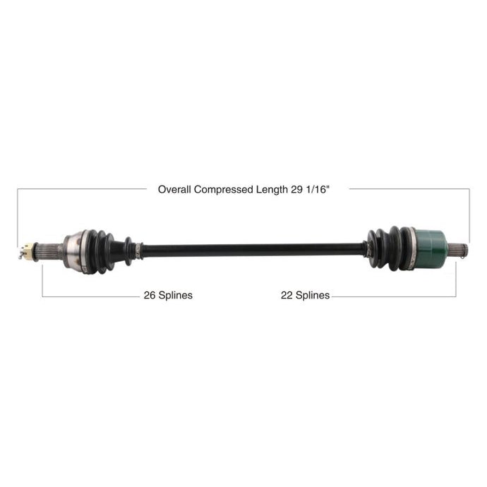 TYTANEUM OE REPLACEMENT CV AXLE POLARIS FRONT LEFT / RIGHT