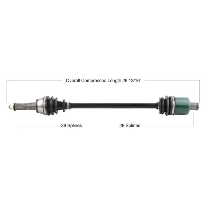 TYTANEUM OE REPLACEMENT CV AXLE POLARIS REAR LEFT / RIGHT