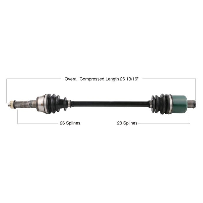 TYTANEUM OE REPLACEMENT CV AXLE POLARIS REAR LEFT / RIGHT