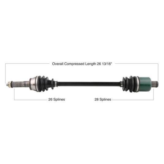 TYTANEUM OE REPLACEMENT CV AXLE POLARIS REAR LEFT / RIGHT