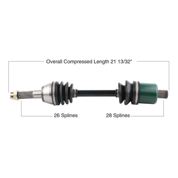 TYTANEUM OE REPLACEMENT CV AXLE POLARIS REAR LEFT / RIGHT