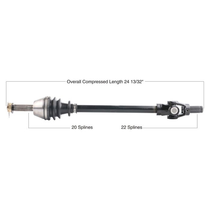 TYTANEUM OE REPLACEMENT CV AXLE POLARIS FRONT LEFT / RIGHT