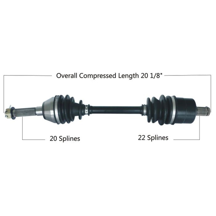 TYTANEUM OE REPLACEMENT CV AXLE POLARIS FRONT LEFT / RIGHT