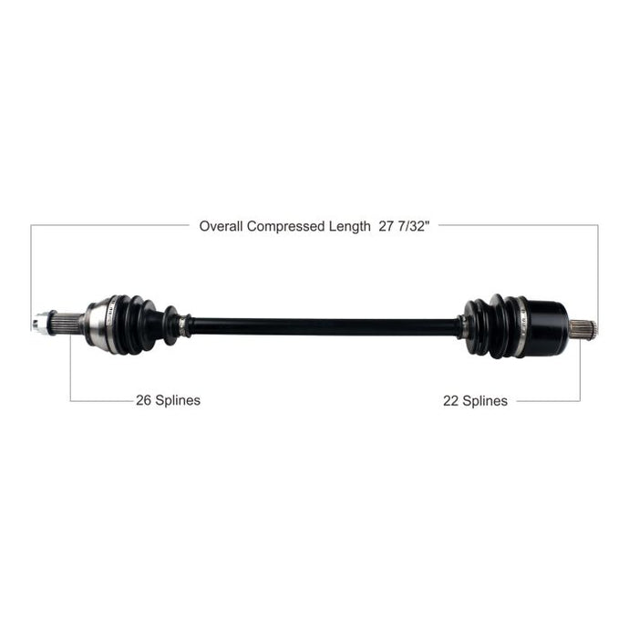 TYTANEUM OE REPLACEMENT CV AXLE POLARIS FRONT LEFT / RIGHT