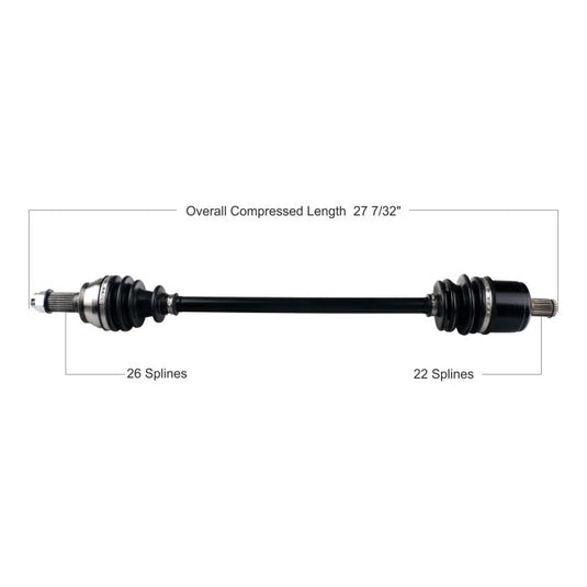 TYTANEUM OE REPLACEMENT CV AXLE POLARIS FRONT LEFT / RIGHT