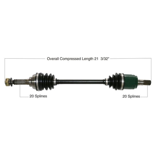 TYTANEUM OE REPLACEMENT CV AXLE SUZUKI FRONT RIGHT