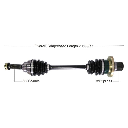TYTANEUM OE REPLACEMENT CV AXLE SUZUKI REAR LEFT / RIGHT