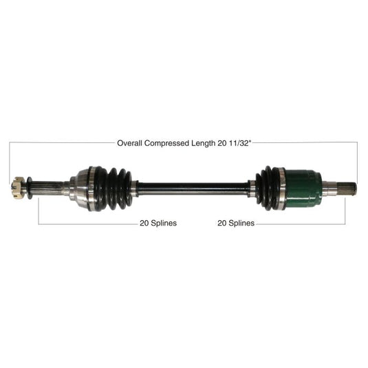 TYTANEUM OE REPLACEMENT CV AXLE SUZUKI FRONT RIGHT