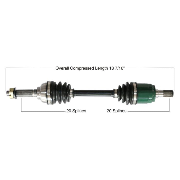 TYTANEUM OE REPLACEMENT CV AXLE SUZUKI FRONT LEFT