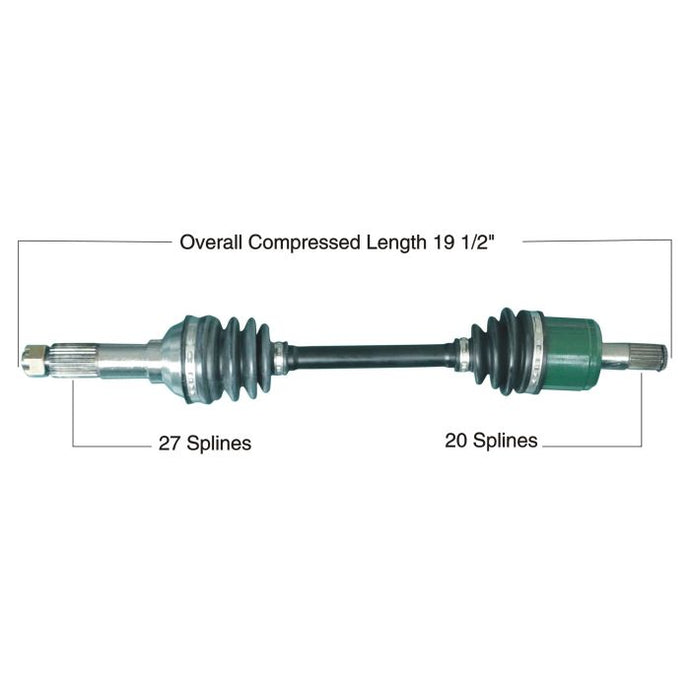 TYTANEUM OE REPLACEMENT CV AXLE YAMAHA FRONT LEFT / RIGHT