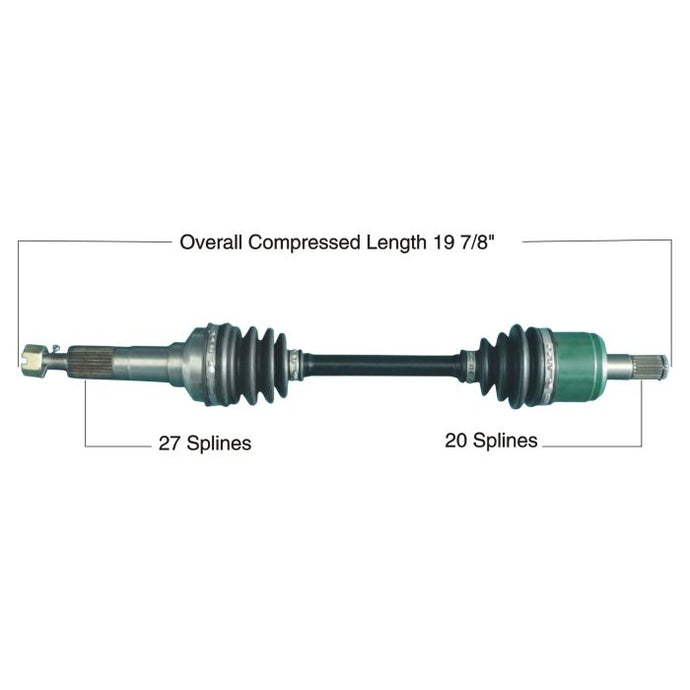 TYTANEUM OE REPLACEMENT CV AXLE YAMAHA FRONT LEFT / RIGHT