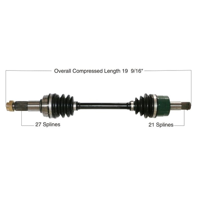 TYTANEUM OE REPLACEMENT CV AXLE YAMAHA FRONT RIGHT