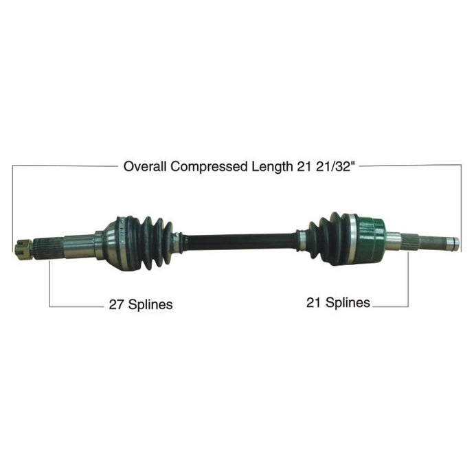 TYTANEUM OE REPLACEMENT CV AXLE YAMAHA FRONT LEFT