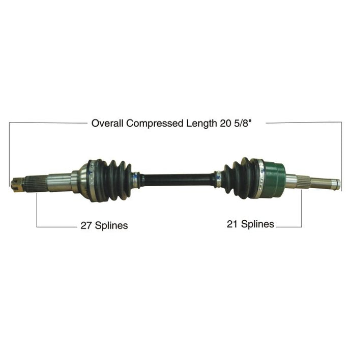 TYTANEUM OE REPLACEMENT CV AXLE YAMAHA FRONT LEFT