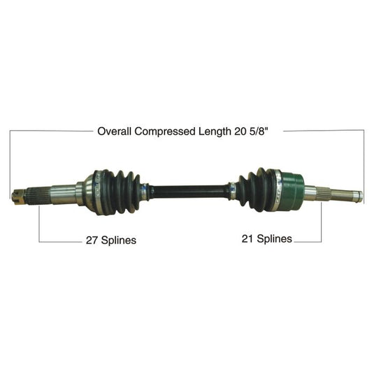TYTANEUM OE REPLACEMENT CV AXLE YAMAHA FRONT LEFT