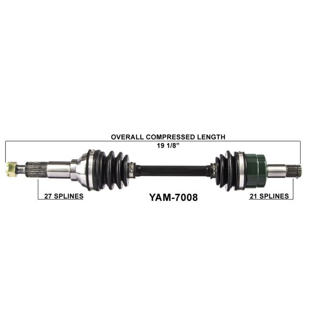TYTANEUM OE REPLACEMENT CV AXLE YAMAHA FRONT RIGHT