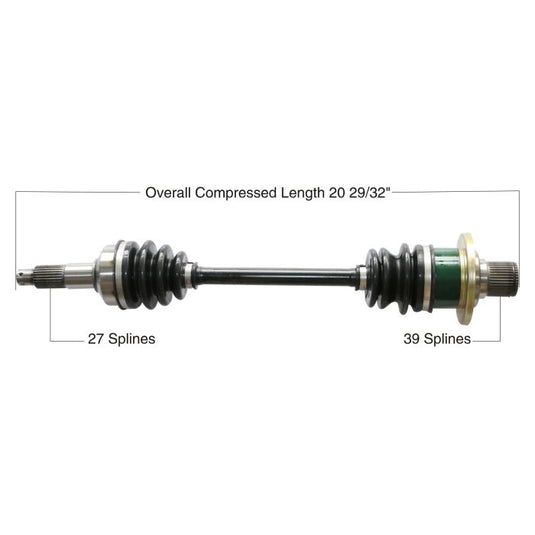 TYTANEUM OE REPLACEMENT CV AXLE YAMAHA REAR LEFT