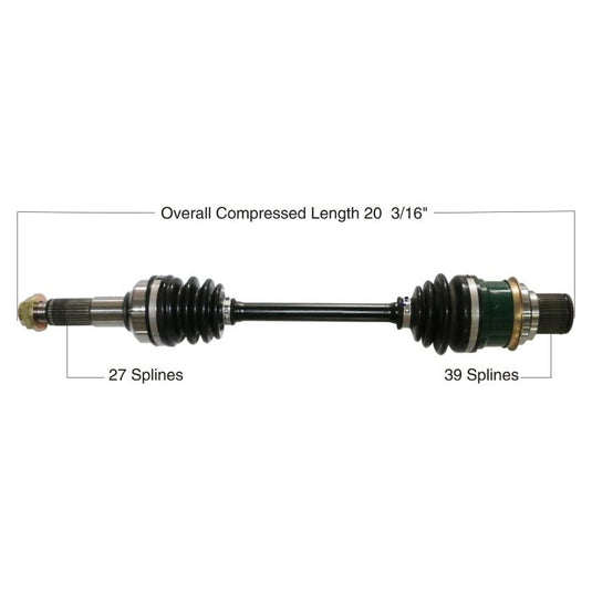 TYTANEUM OE REPLACEMENT CV AXLE YAMAHA REAR LEFT / RIGHT