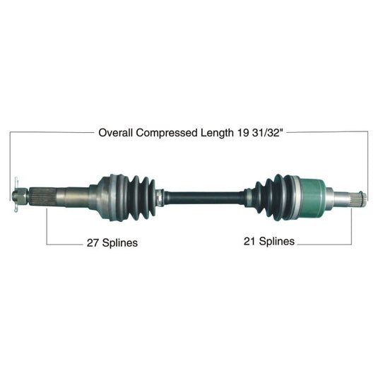 TYTANEUM OE REPLACEMENT CV AXLE YAMAHA FRONT LEFT / RIGHT