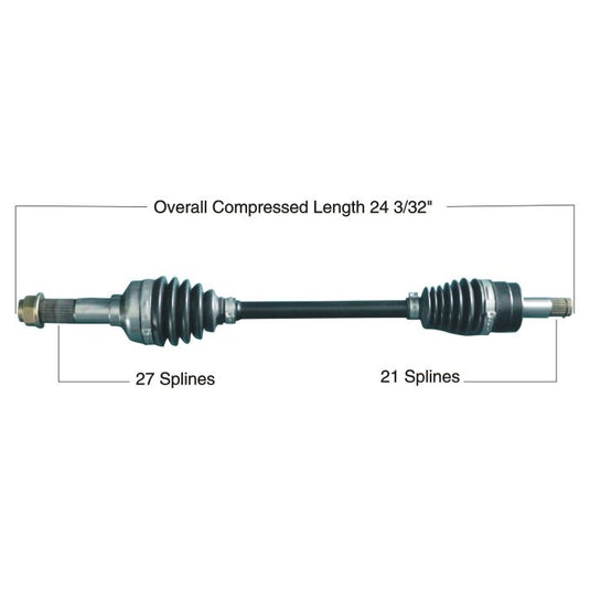 TYTANEUM OE REPLACEMENT CV AXLE YAMAHA FRONT LEFT