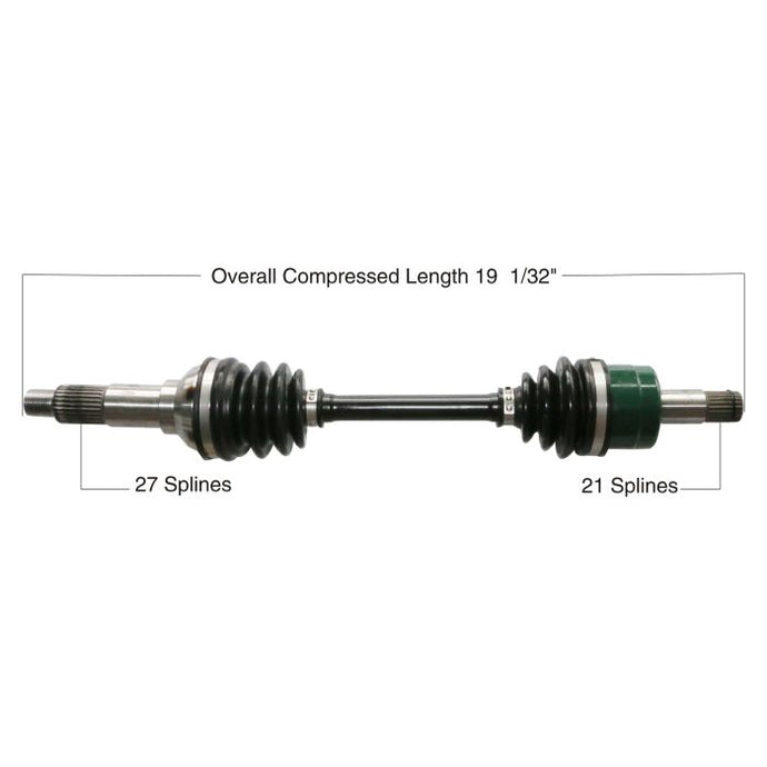 TYTANEUM OE REPLACEMENT CV AXLE YAMAHA FRONT LEFT