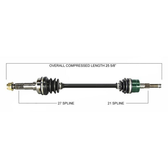 TYTANEUM OE REPLACEMENT CV AXLE YAMAHA FRONT RIGHT