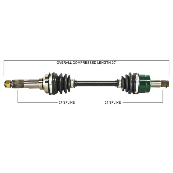 TYTANEUM OE REPLACEMENT CV AXLE YAMAHA FRONT LEFT / RIGHT