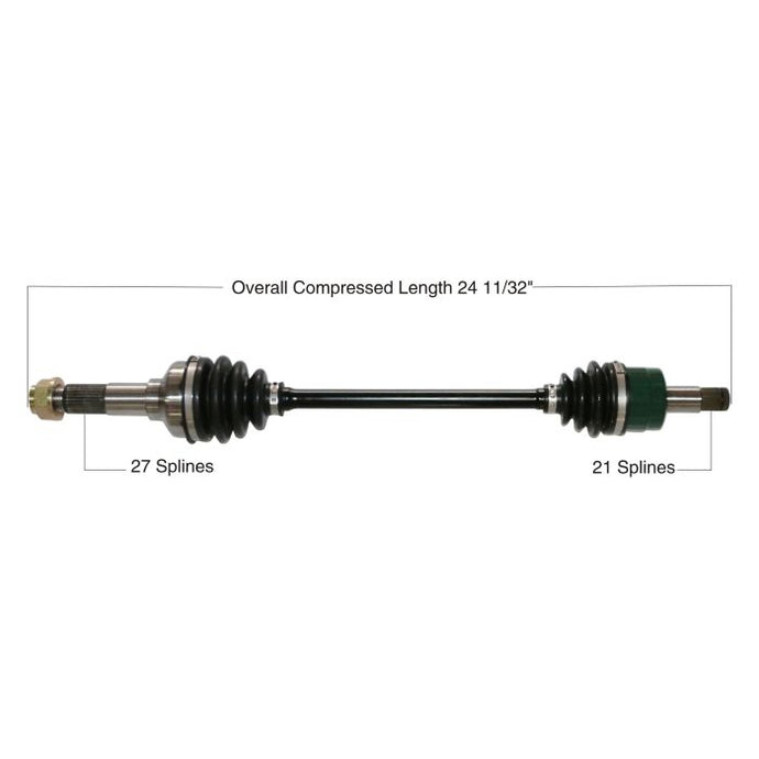 TYTANEUM OE REPLACEMENT CV AXLE YAMAHA FRONT LEFT / RIGHT
