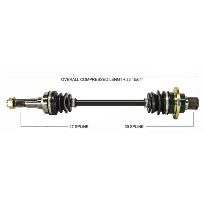 TYTANEUM OE REPLACEMENT CV AXLE YAMAHA REAR LEFT