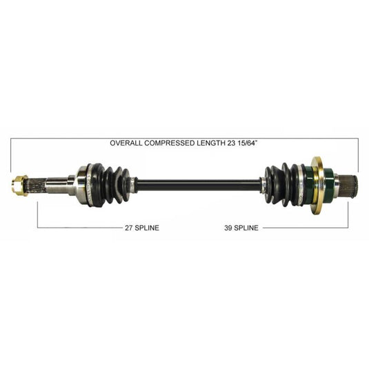 TYTANEUM OE REPLACEMENT CV AXLE YAMAHA REAR LEFT