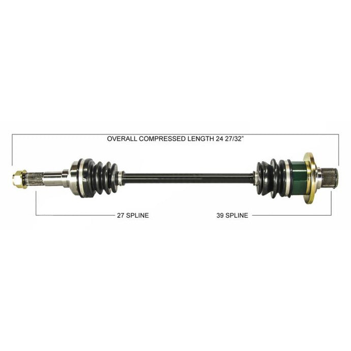 TYTANEUM OE REPLACEMENT CV AXLE YAMAHA REAR RIGHT