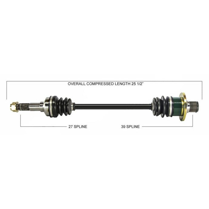 TYTANEUM OE REPLACEMENT CV AXLE YAMAHA REAR RIGHT