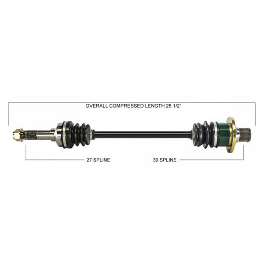 TYTANEUM OE REPLACEMENT CV AXLE YAMAHA REAR RIGHT