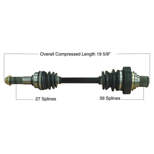 TYTANEUM OE REPLACEMENT CV AXLE YAMAHA REAR LEFT