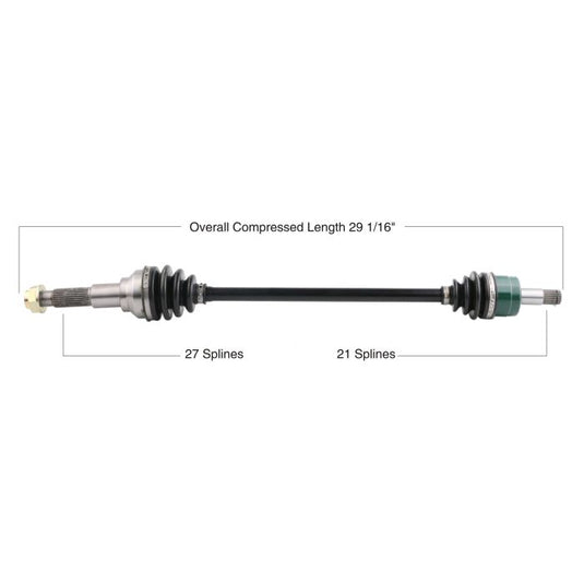 TYTANEUM OE REPLACEMENT CV AXLE YAMAHA FRONT LEFT / RIGHT