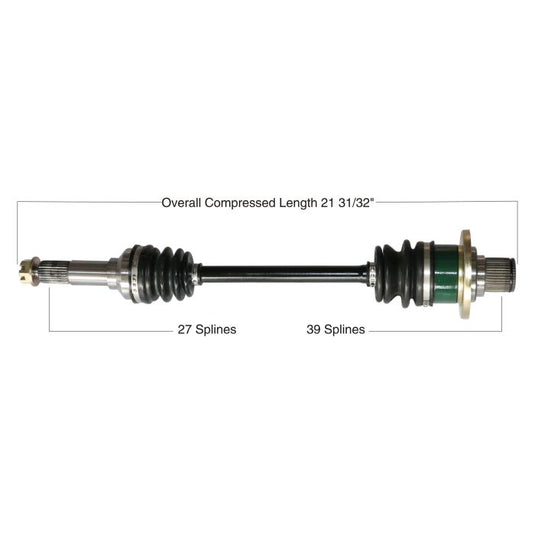 TYTANEUM OE REPLACEMENT CV AXLE YAMAHA REAR LEFT