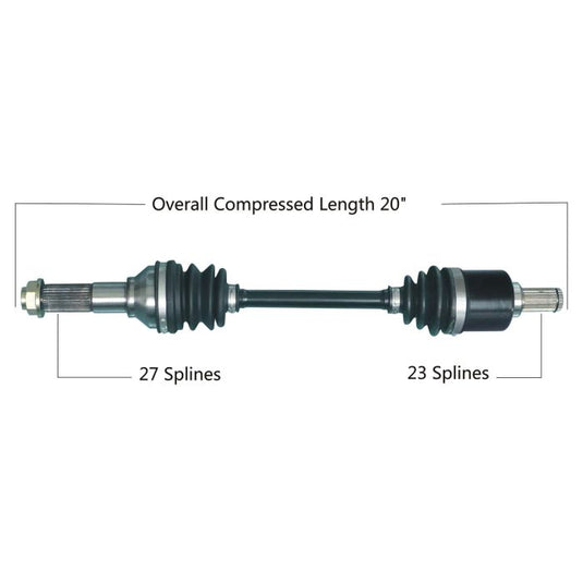 TYTANEUM OE REPLACEMENT CV AXLE YAMAHA REAR LEFT / RIGHT